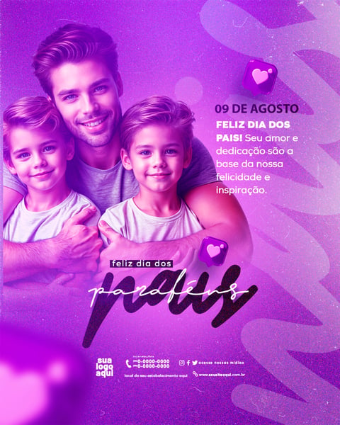 09 DE AGOSTO DIA DOS PAIS FEED 1