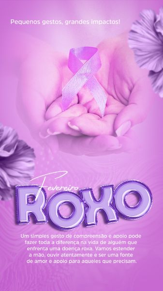 FEVEREIRO ROXO E LARANJA