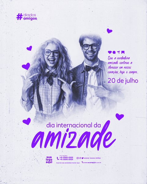 20 DE JULHO DIA DO AMIGO E INTERNACIONAL DA AMIZADE 4