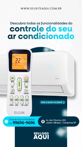STORY - MANUTENÇÃO DE AR CONDICIONADO | SOCIAL MEDIA | PSD EDITÁVEL