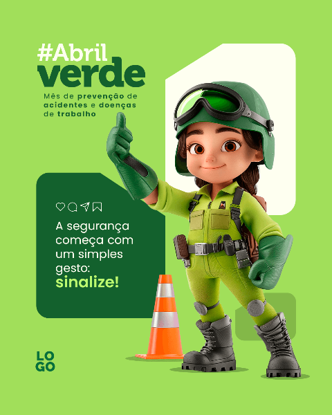 ABRIL VERDE: MÊS DE PREVENÇÃO, SEGURANÇA E SAÚDE NO TRABALHO