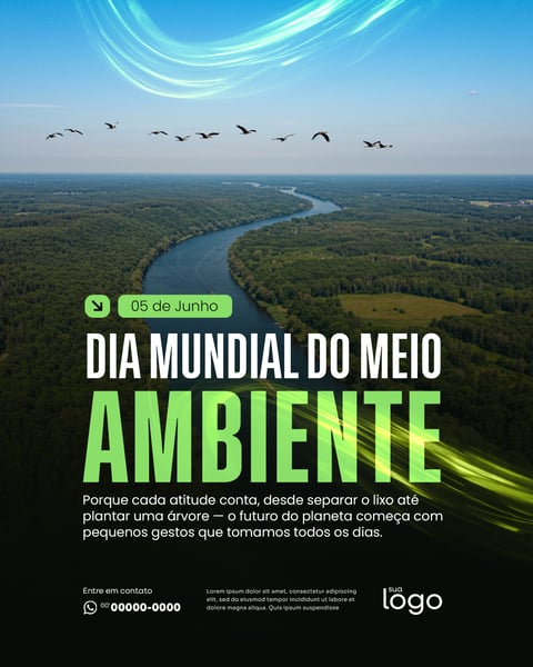 DIA MUNDIAL DO MEIO AMBIENTE 5 DE JUNHO