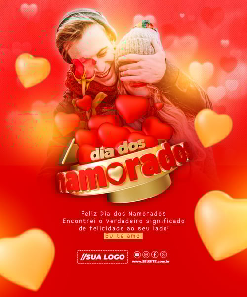 DIA DOS NAMORADOS DATA COMEMORATIVA REDES SOCIAIS