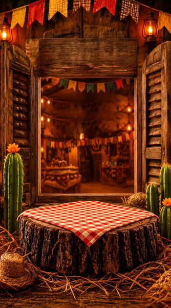 FAZENDA CACTO TRONCO DE ÁRVORE FESTA JUNINA E SÃO JOÃO 01