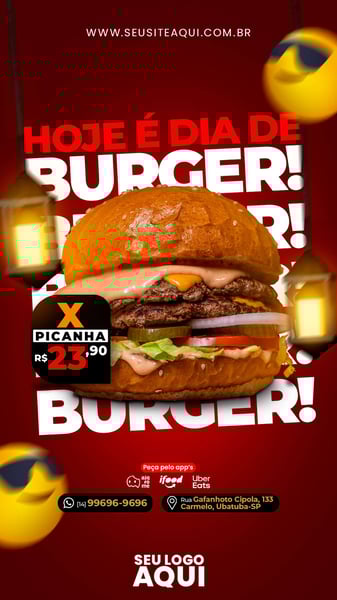 POST STORY - HAMBURGUERIA