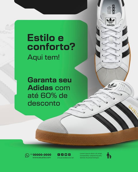 SOCIAL MEDIA LOJA DE TÊNIS