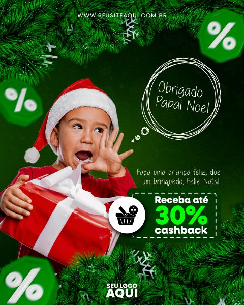 POST FEED | FELIZ NATAL | MERRY CHRISTMAS | PSD EDITÁVEL