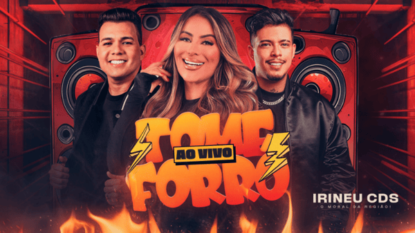 FLYER THUMB CAPA CD BANNER YOUTUBE TOME FORRÓ PSD EDITÁVEL