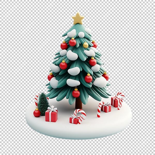 ÁRVORE DE NATAL PNG