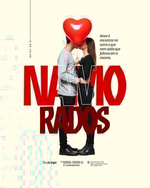 SOCIAL MEDIA DIA DOS NAMORADOS