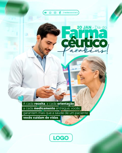 DIA DO FARMACÊUTICO 20 DE JANEIRO DATAS COMEMORATIVAS