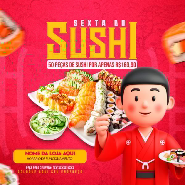 SOCIAL MEDIA PARA RESTAURANTES DE COMIDA JAPONESA 04