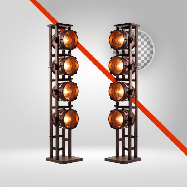 ESTRUTURA DE METAL, REFLETOR LED 3D, ELEMENTO PNG, LUZES DE SHOW EVENTO, LANTERNAS, REFLETOR DIGITAL, SPOT DE BAILE FUNK