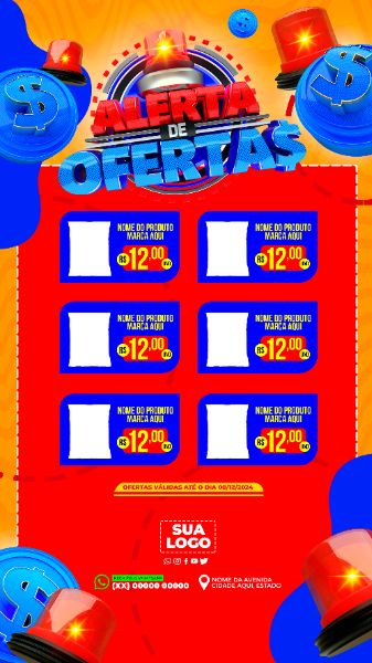 ENCARTE ALERTA DE OFERTAS SOCIAL MEDIA