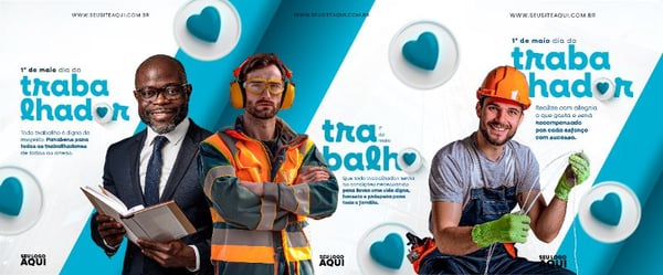 CARROSSEL - DIA DO TRABALHADOR - PSD EDITÁVEL