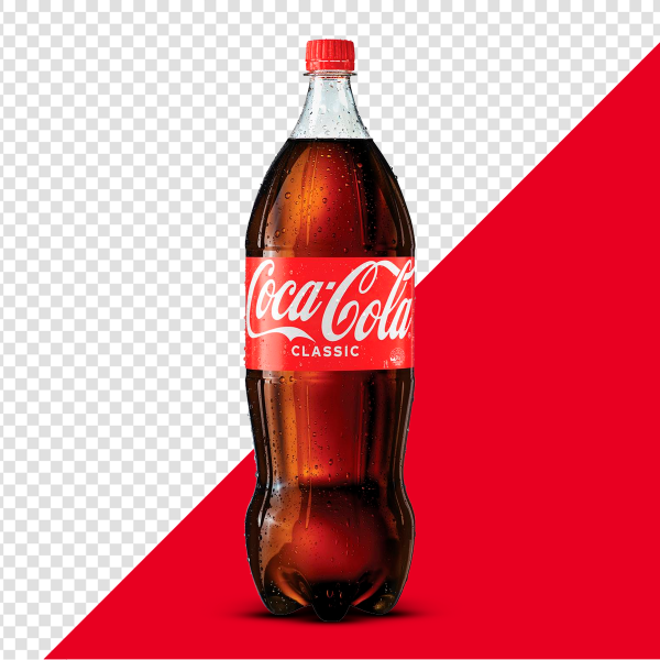 IMAGEM SEM FUNDO GARRAFA DE COCA COLA