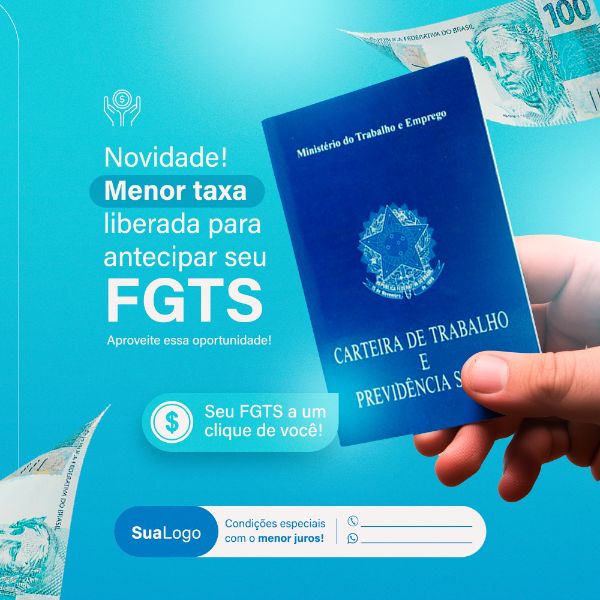 FGTS SAQUE ANIVERSÁRIO SOCIAL MEDIA POST FEED