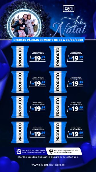 STORY | TABLÓIDE | FOLHETO | FELIZ NATAL | PSD EDITÁVEL