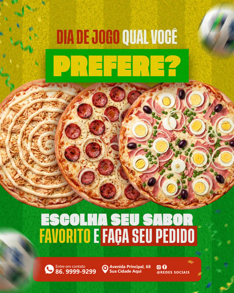 SOCIAL MEDIA PIZZARIA PSD EDITÁVEL 6