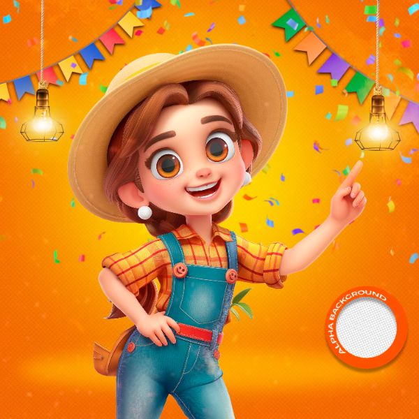 MASCOTES DE FESTA JUNINA MODELO 73