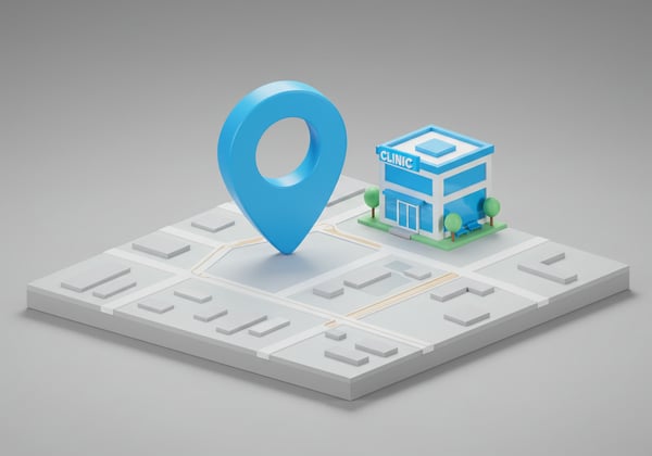 PINO DE LOCALIZAÇÃO 3D EM CIMA DE UM MAPA 2