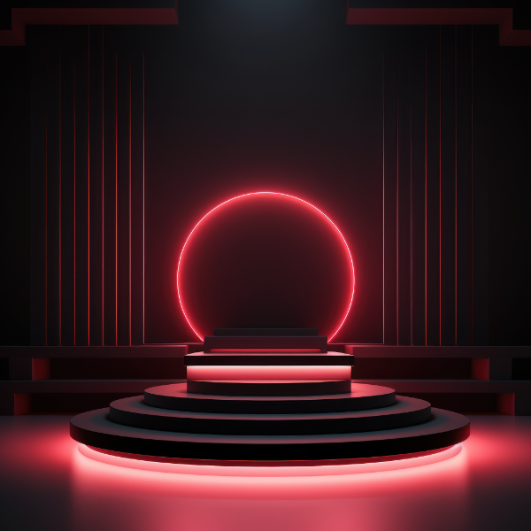 BACKGROUND COM LUZES E LED PALCO SHOW EVENTO PARA COMPOSIÇÃO SOCIAL MEDIA PLANO DE FUNDO