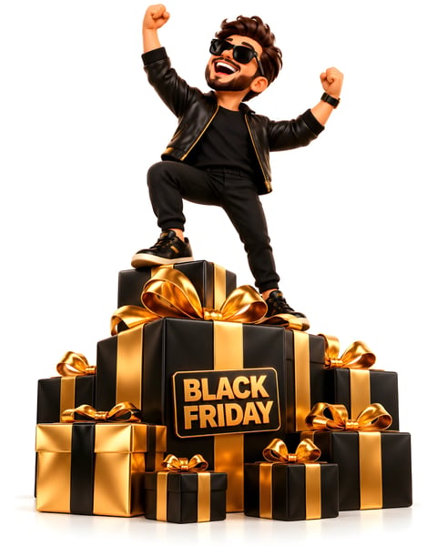 VITÓRIA BLACK FRIDAY EM OURO E PRETO