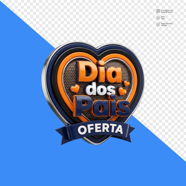SELO 3D OFERTA DIA DOS PAIS 01