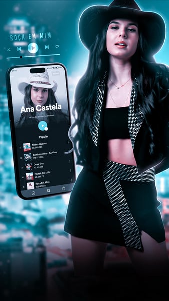 FLYER ARTISTA MÚSICA SPOTIFY STORIES