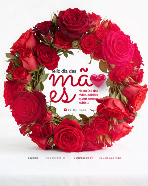 DIA DAS MÃES FLYER PSD 11