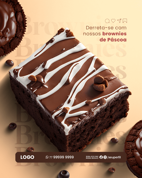 CONFEITARIA BROWNIE - SOCIAL MEDIA