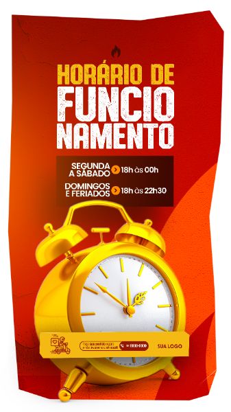 STORY - HAMBURGUERIA - HORÁRIO DE FUNCIONAMENTO