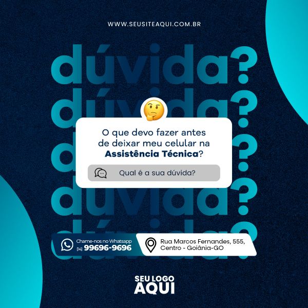 ASSISTÊNCIA TÉCNICA CELULAR E CONSOLES - MANUTENÇÃO, CONCERTO - PSD EDITÁVEL