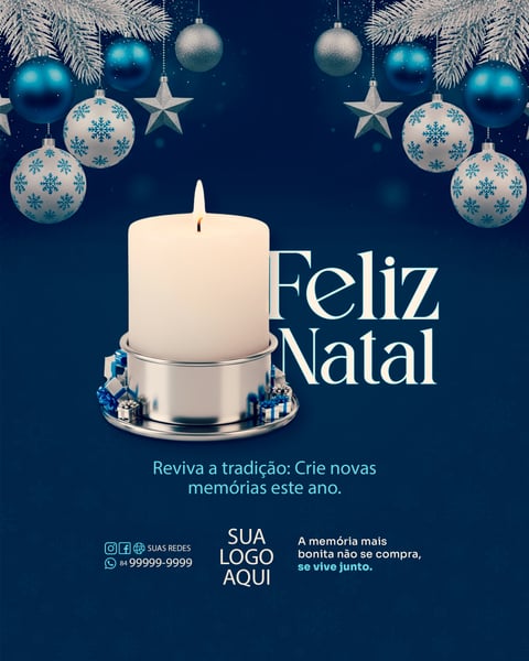 FELIZ NATAL SOCIAL MEDIA PSD EDITÁVEL 1