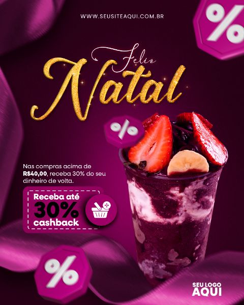 POST FEED | FELIZ NATAL | MERRY CHRISTMAS | PSD EDITÁVEL