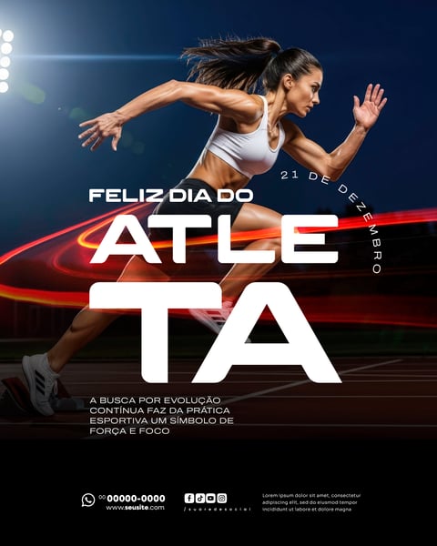 DIA DO ATLETA 21 DE DEZEMBRO SOCIAL MEDIA PSD EDITÁVEL 7