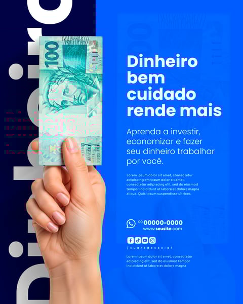 CONSULTOR FINANCEIRO SOCIAL MEDIA PSD EDITÁVEL 2