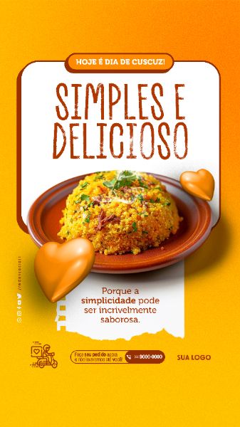 STORY - CUSCUZERIA - HOJE É DIA DE CUSCUZ