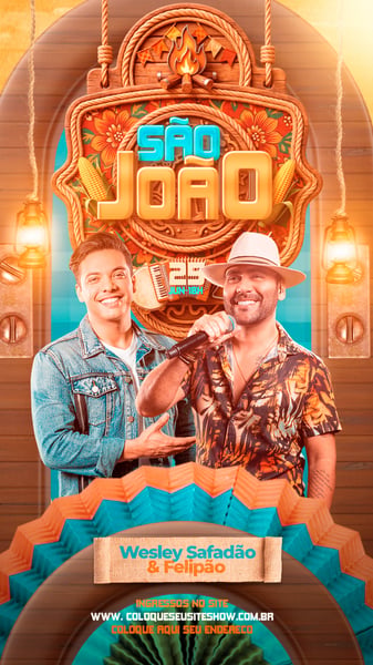 FLYER PARA EVENTOS 2026 SÃO JOÃO 03 STORYS