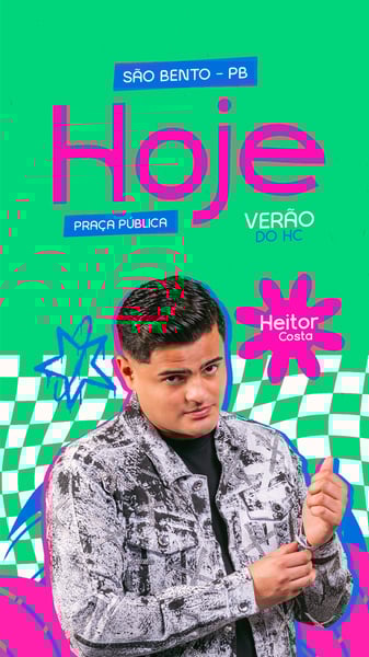 FLYER AGENDA SEMANAL HEITOR COSTA VERÃO 2026 STORY PSD EDITÁVEL 18