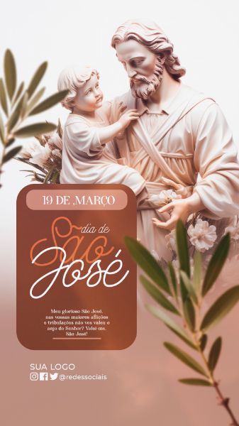 DIA SÃO JOSÉ 2024 - STORY