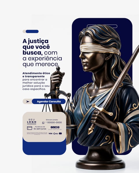 ADVOCACIA JUSTIÇA CONSULTA ADVOGADO SOCIAL MEDIA PSD EDITÁVEL
