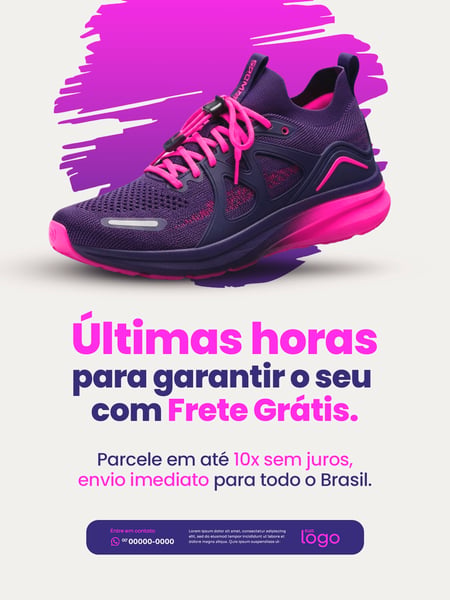SOCIAL MEDIA LOJA DE CALÇADOS PSD EDITÁVEL 7