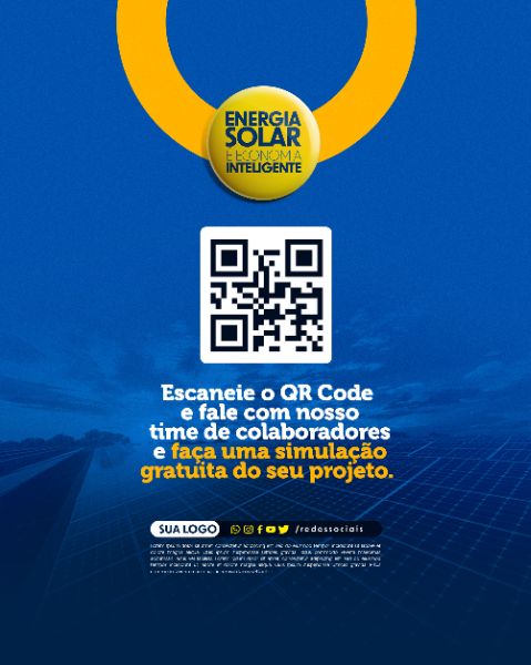 SOCIAL MEDIA - ENERGIA SOLAR - FALE COM NOSSO TIME