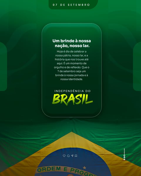 7 DE SETEMBRO INDEPENDÊNCIA DO BRASIL FEED