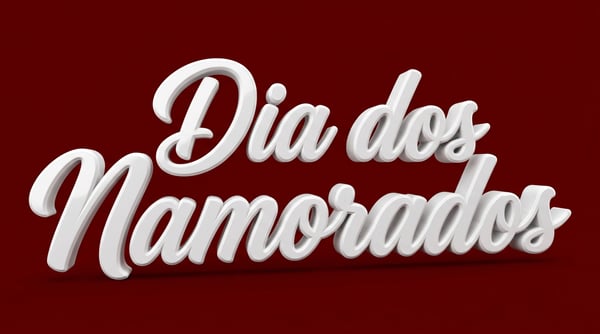 TEXTO DIA DOS NAMORADOS EM 3D BRANCO 04