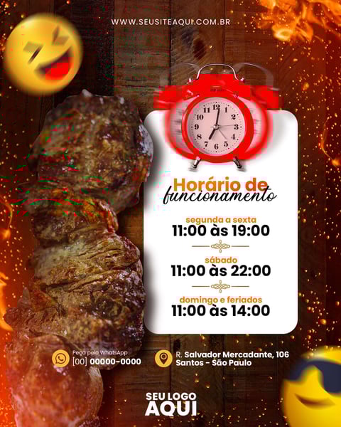FEED VERTICAL - AÇOUGUE | CARNE | CHURRASCO | SOCIAL MEDIA | PSD EDITÁVEL