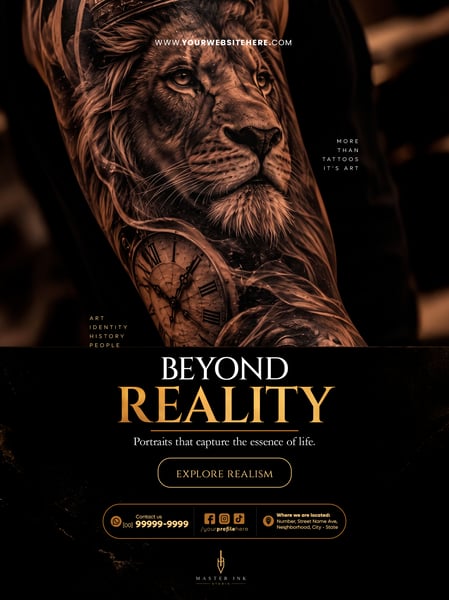 FEED ESTÚDIO TATUAGEM SOCIAL MEDIA PSD EDITÁVEL 10