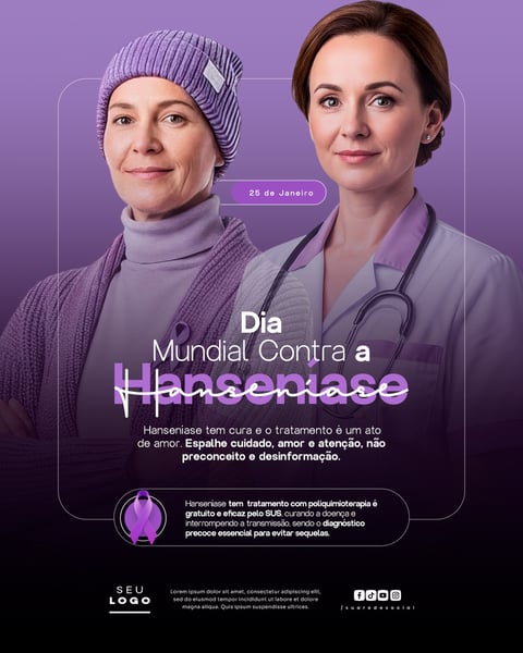 DIA MUNDIAL CONTRA A HANSENÍASE