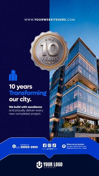 STORY CONSTRUTORA IMOBILIÁRIA SOCIAL MEDIA TEMPLATE PSD EDITÁVEL 01